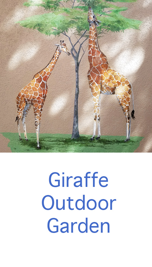 girafffe outdoor garden